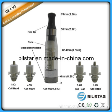 Bilstar 2012 New Developed EGO CE4 V3 Detachable and Coil Replaceable Clearomizer